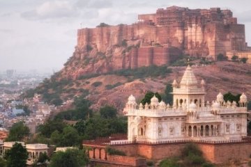 jaswanth thada mausoleum jodhpur rajasthan india